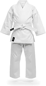 Kimono Jiu Jitsu/Judô Kids Básico com Faixa, Branco, Infantil Sports Religion