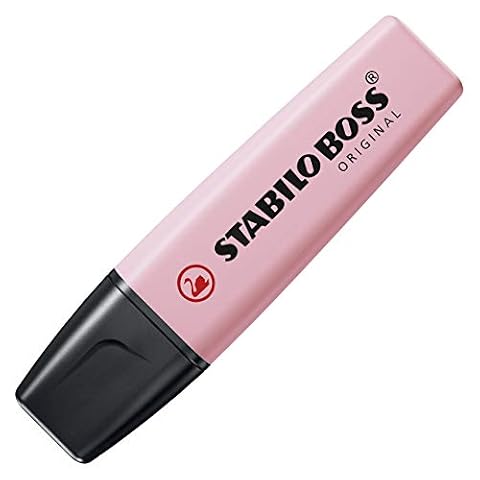 Zakreślacz - STABILO BOSS ORIGINAL Pastel blister - kolor: pastelowy różowy