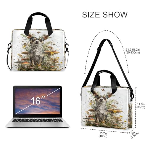 Funda para portátil de 15.6 pulgadas con asa y correa miniatura 5