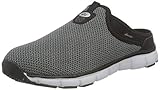 Modischer Sabot Lico Multi Sabot Flacher Slipper Unisex Erwachsene, Schwarz/ Grau, 34 EU