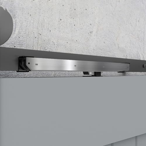 Mecanismo de cierre suave confiable de 2 piezas para sistema de puerta corredera de granero amortiguador