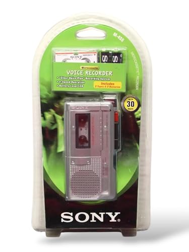 SONY M-455 Microcassette Recorder Value Pack (SONY M455)