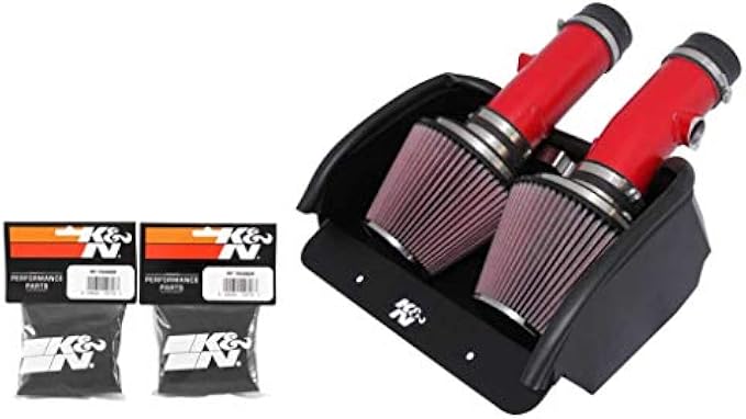 K&N Cold Air Intake Kit: Increase Acceleration & Engine Growl, Guaranteed to Increase Horsepower up to 19HP: Compatible with 8.4L, V10, 2008-2010 DODGE (Viper), 69-2527TTR