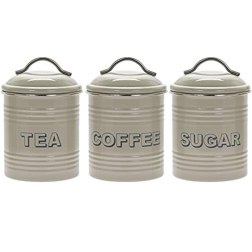 Barattoli vintage per tè, caffè, zucchero