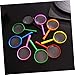 PACKOVE 15pcs Boys and Girls Reading Magnifying Glasses Magnifying Glasses Toy for Years Old Portable Handheld Exploration Play Magnifier for Birthday Christmas School Events Random Color