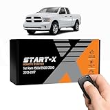 Start-X Remote Starter Kit for RAM 1500, 2500, 3500 (2013, 2014, 2015, 2016, 2017) Trucks | Key Ignition | Plug & Play Install | Lock 3X to Remote Start | Zero Wire Splicing