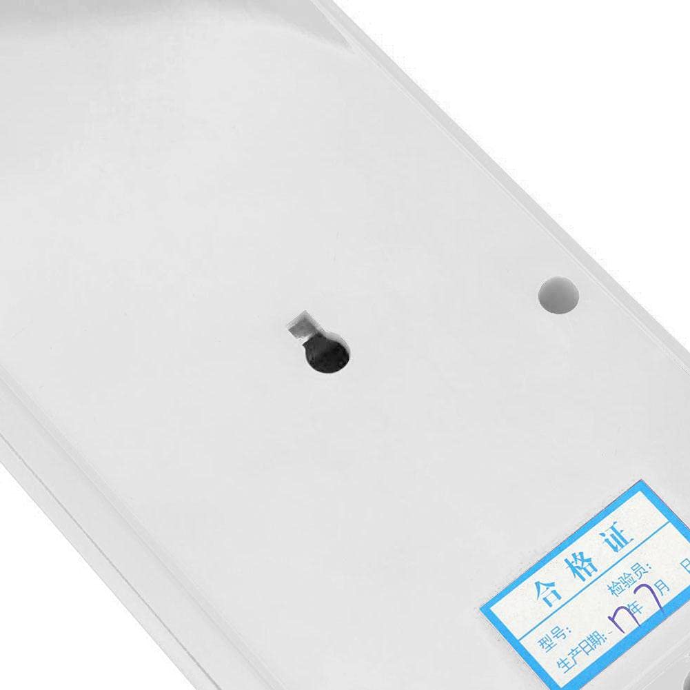 Mini calentador eléctrico sin tanque - 220V 3000W debajo del lavabo Mini calentador eléctrico de agua caliente instantáneo sin tanque para baño Cocina Lavado (enchufe de la UE)(blanco)