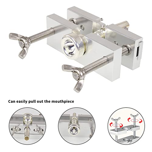 image for ROCHIX 1890 Trumpet Mouthpiece Remover Puller Tool Silver,Horn Repair 