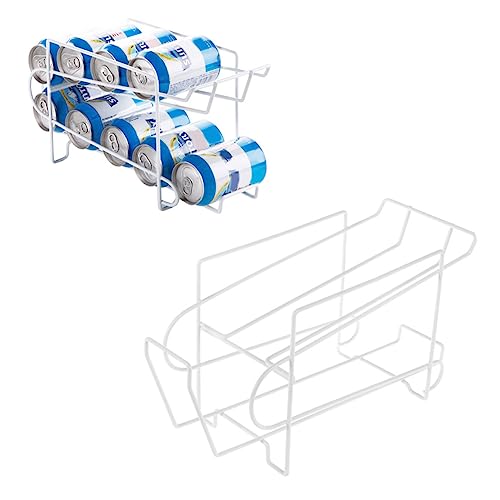 SHOWERORO 1pc Iron Beer Storage Rack Portable Soda Can Organizer for Kitchen Home and Restaurant Holds Cans Iron Material for Bar and Living Room