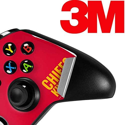 Skinit Decal Gaming Skin Compatible with Xbox One X Controller - Officially Licensed NFL Kansas City Chiefs Team Motto Design