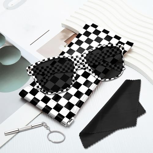 Classic Polarized Square Sunglasses for Trendy Cute Women with UV Protection,Classic Sunglasses for Woman,Men,Girls 5