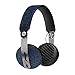 Produktbild House of Marley Rise BT, Kabellose Bluetooth On-Ear Kopfhörer, Geräuschisolierung, mit Aufbewahrungstasche, Premium Sound 50mm Treiber, integriertes Mikrofon, USB-Ladung, 10 Std. Akkulaufzeit, denim