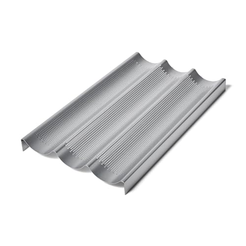 Sur La Table Signature Baguette Pan, Gray