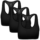 MIRITY Women Racerback Sports Bras - High Impact Workout Gym Activewear Bra