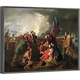 Benjamin West,The Death of General Wolfe, 1770,art Prints,Vintage Art,canvas Wall Art,famous Art Prints, Canvas Art Poster And Wall Art Picture Print Modern Family Bedroom Decor Posters 16x24inch(40x6