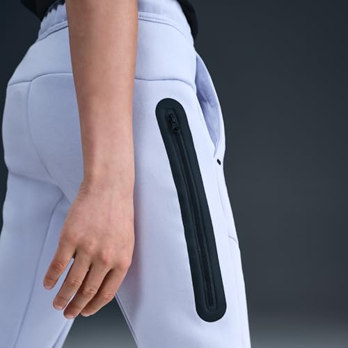 Nike Sportswear Tech Fleece Big Kids' Joggers (Ghost/Black/Black)3