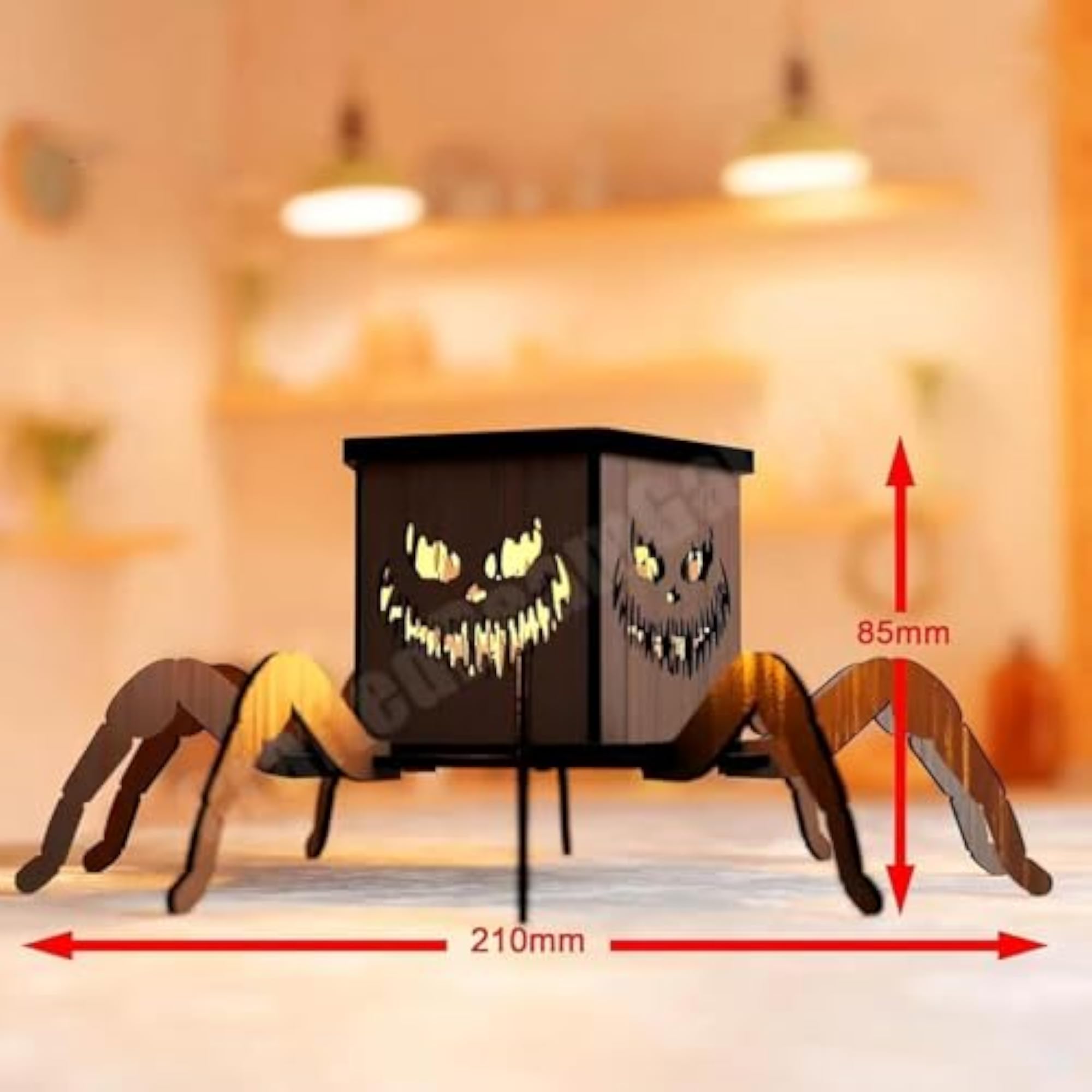 Halloween Candle Holder Versatile Ornament