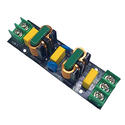 Begchy MóDulo de Filtro AC 220V110V 10A Placa de Filtro de Potencia de Alta Frecuencia para Amplificador de Potencia PCB Circuito de Filtro EléCtrico