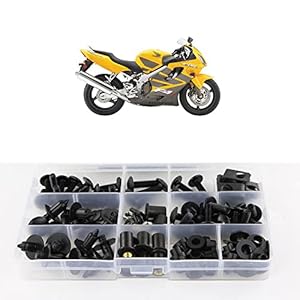 Xitomer Full Sets Fairing Bolts Kits, Fit For Cbr600 F4 F4I 1999 2000 2001 2002 2003 2004 2005 2006 2007, Mounting Kits Grommets/Washers/Fastenings/Clips/Nuts 10 41 pbmrxqml. sl500 . ss300