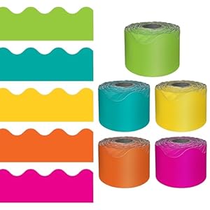 Carson Dellosa 5 Rollen Pinnwand-Bordüren Set