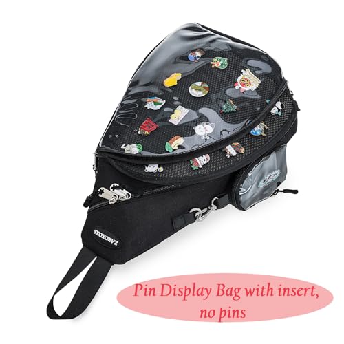 Mens Womens Oxford Ita Bag Pin Display Chest Pack Single Shoulder Bag Sport Backpack Packs Hiking Daypack