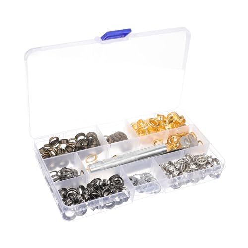 Kit de œillets anti-déchirure avec outil de perforation manuel pour réparer vos bâches et tissus