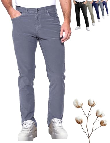 Mastino Pantalone Uomo Cotone 5 Tasche Regular Fit Elasticizzato H201