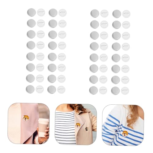Badge Bouton Vierge 44 Mm en Plastique Transparent Anti-Rayures pour customisation facile - 3