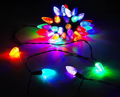 Christmas Concepts 40 Multi Colour Pinecone Lights with Twinkling Effect - Christmas Lights