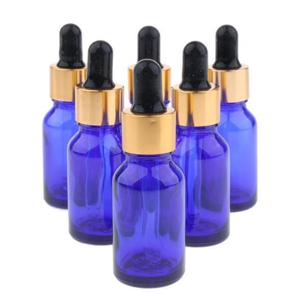 Bnf® 4x6 Pieces Empty Refillable Dropper Bottles for Essential Oils Cosmetics 20ml Health & Beauty & Alternative Remedies Aromatherapy-image-35