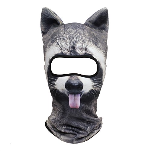 Costumes Ski Almaty - WTACTFUL 3D Animal Ears Balaclava Breathable