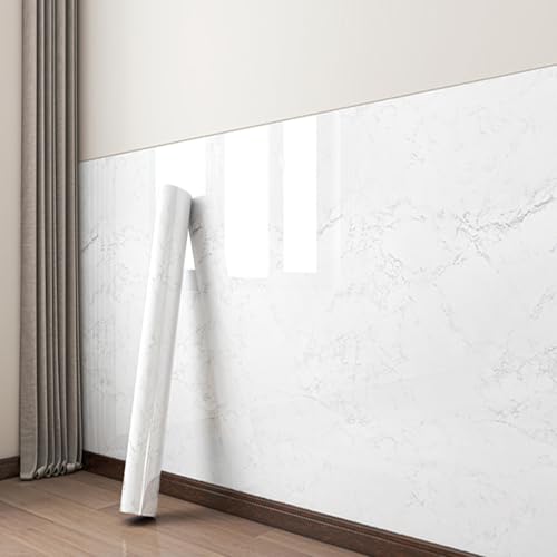 Cooalinar Pegatinas De Pared PVC,Revestimiento Pared BañO,Pegatinas De Azulejos Autoadhesivos Impermeable,FáCil De Cortar,Apto para Cuartos De Ducha Y Parede De BañO