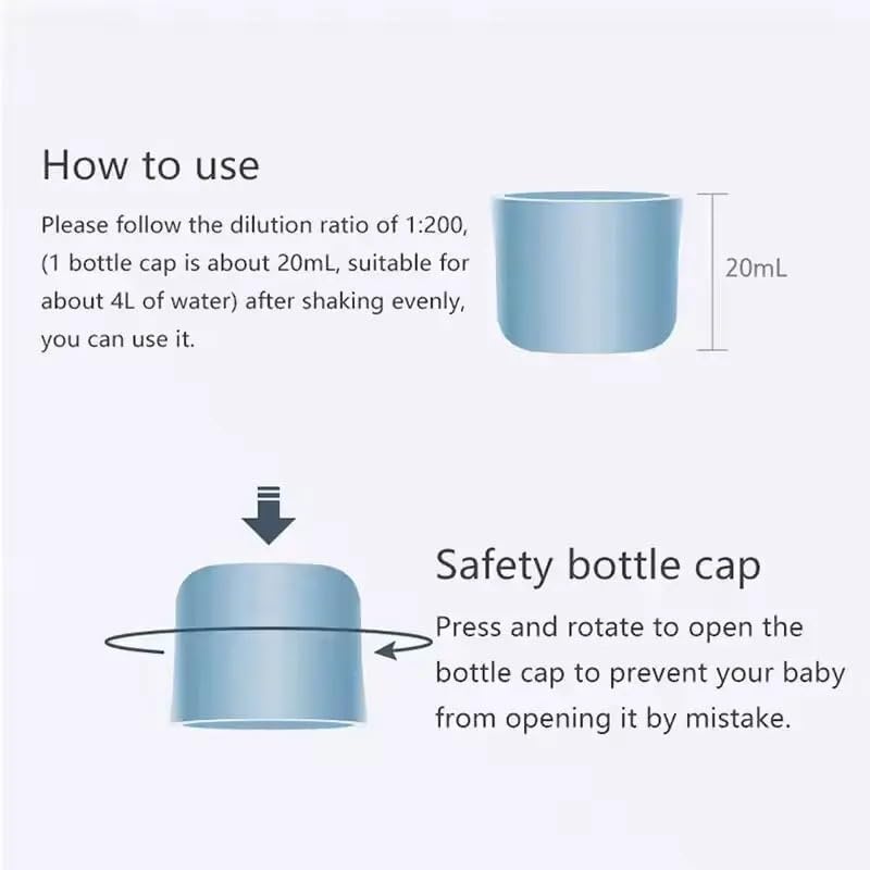 Floor Cleaning Solution 1L，Compatible for Roborock，S8 Pro Ultra S8 MaxV Ultra S7 MaxV Ultra Q5 Q7 Q Revo S8 Plus S8+ Vacuum Cleaner Parts