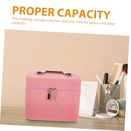 Boîte maquillage femme voyage anti-choc pour flacons fragiles
