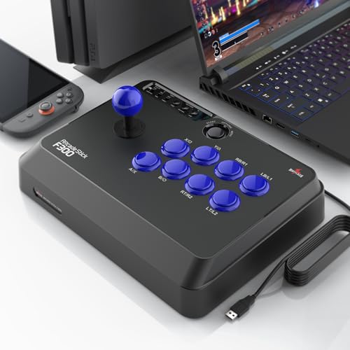 MAYFLASH F300 Arcade Fight Stick Joystick para Switch/Switch 2, Xbox Series X, PS4,PS3, Xbox One, Xbox 360, macOS, Windows, Steam Deck, NeoGeo mini, NeoGeo Arcade Stick Pro