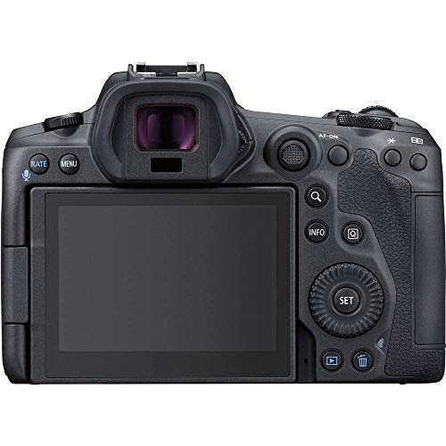 Canon Eos R5 Mirrorless Digital Camera (Body Only) (4147C002) + 64Gb Memory Card + Case + Corel Photo Software + 2 X Lpe6 Battery + External Charger + Card Reader + Light + Hdmi Cable + More (Renewed) #TOP2