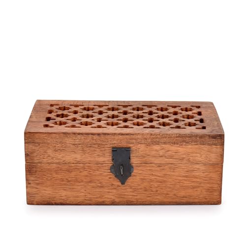 Nirman KC684 Mango Wood Decorative Wooden Box thumb #1