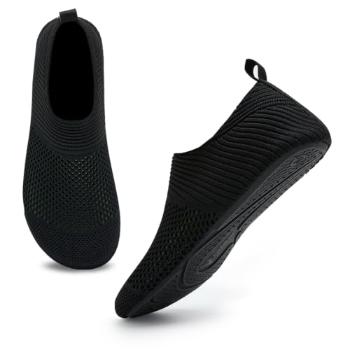 Image of ANLUKE Womens Mens Water Shoes Barefoot Quick-Dry Aqua Socks for Beach Swim Surf Water Sport