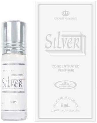Silver - 6ml (.2 oz) Perfume Oil by Al-Rehab (Crown Perfumes)