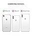 Ringke Fusion Compatible with iPhone XR Case, Transparent Scratch Protection Cover - Clear