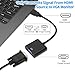 YIIFELL HDMI auf VGA, 1080P HDMI zu VGA Adapter (Stecker auf Buchse) für Computer, Desktop, Laptop, PC, Monitor, Projektor, HDTV, Chromebook, Xbox und mehr