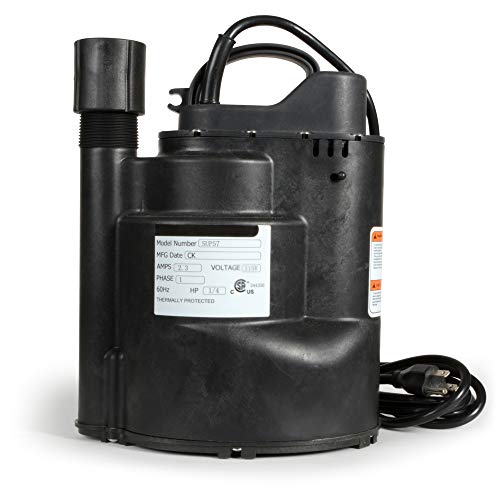 WaterAce WA58UP Submersible Utility Pump, Black