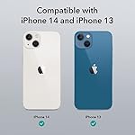 ESR for iPhone 14/iPhone 13 Case, Compatible with MagSafe, Classic Hybrid Magnetic Mobile Phone Case iPhone 14/13 Case, Military Standard, Drop Protection, Clear - Image 2