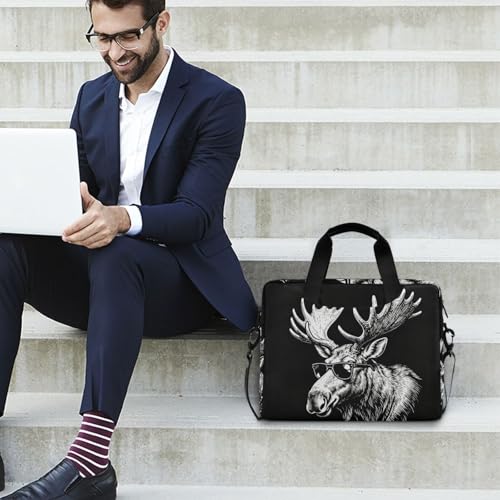Maletín para portátil negro 15.6 pulgadas miniatura 3