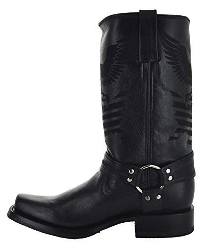 Soto Boots Men's Leather Harness Boots H500214