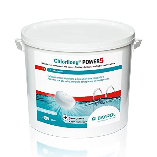 Bayrol Power 5 Sceau de 5KG Chlore Cover
