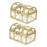 Piratenschatztruhe: es ist eine tragbare vintage-schatztruhe für ihre freunde oder familienmitglieder