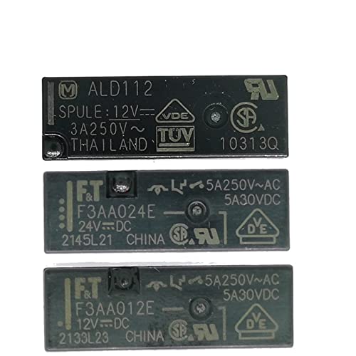 Relé de potencia 12V F3AA012E DIP4 para circuitos electrónicos 5 uds 2