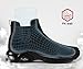 LARNMERN Steel Toe Shoes Men Women Waterproof Work Boots Non Slip Safety Sneakers Slip On Industrial Cushion Boots(12 Men, Black)