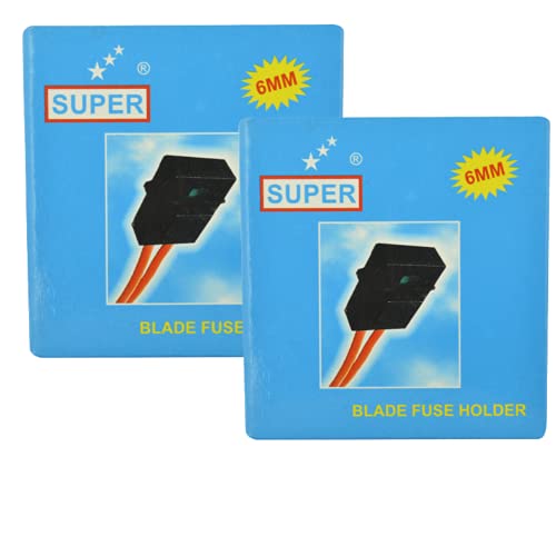 Super 1707 Universal Blade Fuse Holder Set Of 2